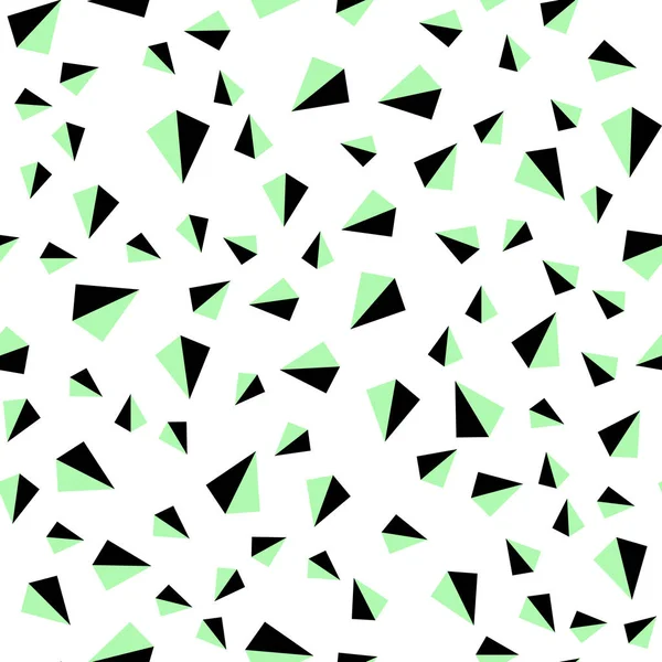 Hellgrüne Vektor Nahtlose Isometrische Textur Mit Dreieckigem Stil Schöne Illustration — Stockvektor