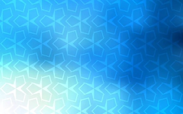 Tapa Vectorial Light Blue Estilo Poligonal Ilustración Abstracta Brillante Con — Archivo Imágenes Vectoriales