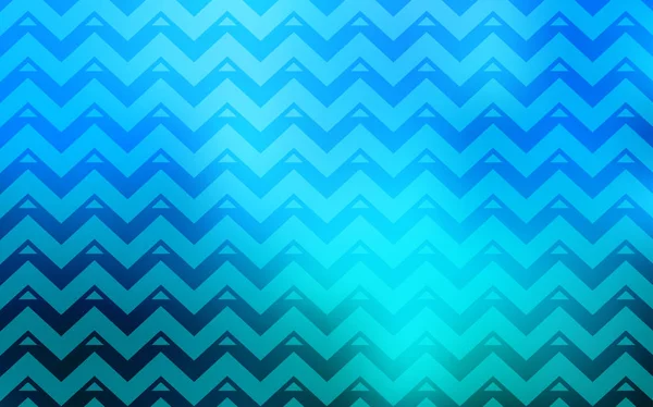 Modèle Vectoriel Bleu Clair Avec Lignes Triangles Design Décoratif Dans — Image vectorielle