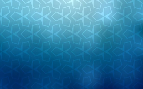 Fond Vectoriel Bleu Clair Avec Rectangles Illustration Abstraite Gradient Avec — Image vectorielle