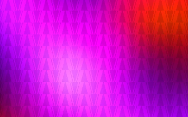 浅粉色 红色矢量纹理与三角形风格 具有彩色渐变的抽象背景上的三角形 小册子 传单的图案 — 图库矢量图片