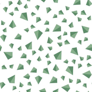 Açık mavi, yeşil vektör kesintisiz, izometrik kapak poligonal tarzı ile. Glitter soyut resim üçgen şekiller ile. Doku pencere panjur, perdeler için.