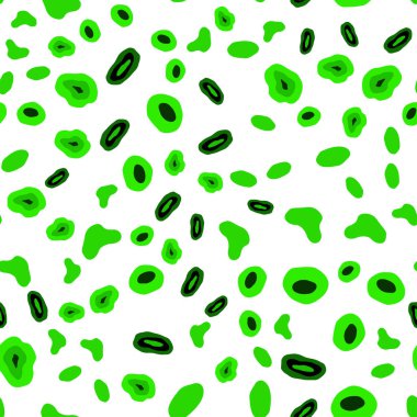 Işık yeşil vektör sorunsuz arka plan kabarcıkları ile. Renkli gradyan ile arka plan üzerinde bulanık kabarcıklar. Tekstil, kumaş, duvar kağıtları için tasarım.