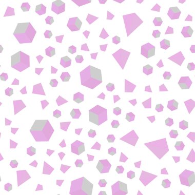 Hafif pembe vektör kesintisiz, izometrik zemin çizgili, rhombus. Glitter soyut resim kareleri, satırları. Desen tasarım kumaş, duvar kağıtları.