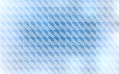 Düz çizgileri olan hafif BLUE vektör düzeni. Çizgilerle modern geometrik soyut çizim. Reklam, kitapçıklar, broşürler için desen.