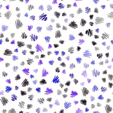 Koyu pembe, mavi sorunsuz arka plan düz çizgiler ile vektör. Modern geometrik soyut illüstrasyon hatları ile. En iyi tasarım, reklam, poster, afiş için.