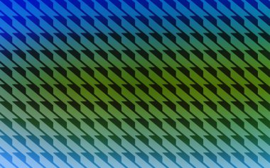 Açık mavi, yeşil vektör kapak stright çizgili. Bulanık dekoratif tasarım hatları ile basit tarzı. Akıllı tasarım, iş reklam için.