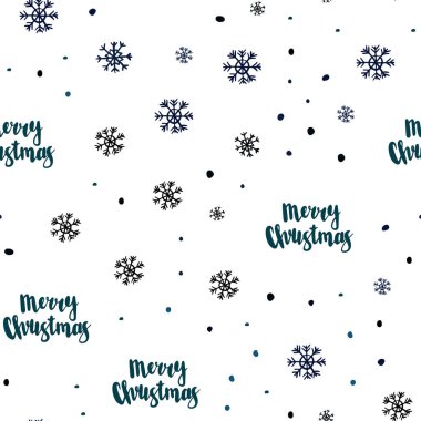 Koyu mavi parlak kar taneleri ile sorunsuz düzen vektör. Kristalleri ile glitter soyut Illustration buz. Tekstil, kumaş, duvar kağıtları için tasarım.