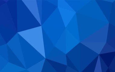 Açık mavi, sarı vektör üçgen mozaik kapak. Geometrik şekil gradyan ile Origami tarzında. Desen için bir marka kitabın zemin.