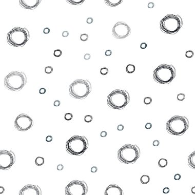 Koyu mavi kabarcıkları ile sorunsuz arka plan vektör. Renkli gradyan ile arka plan üzerinde bulanık kabarcıklar. Desen-ebilmek var olmak kullanılmış için reklam, broşür.