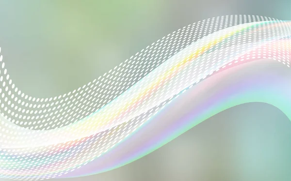 Світло Зелений Векторний Фон Точками Лініями Сучасна Абстрактна Барвиста Ілюстрація — стоковий вектор