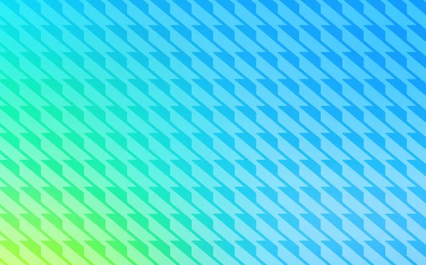 Hellblaue Grüne Vektortextur Mit Farbigen Linien Moderne Geometrische Abstrakte Illustration — Stockvektor