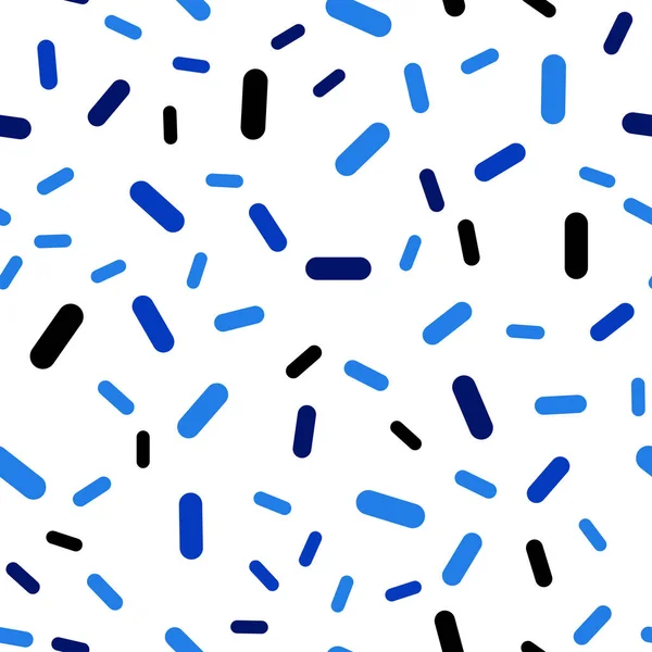 Light Blue Вектор Безшовний Шаблон Повторюваними Паличками Блискуча Кольорова Ілюстрація — стоковий вектор