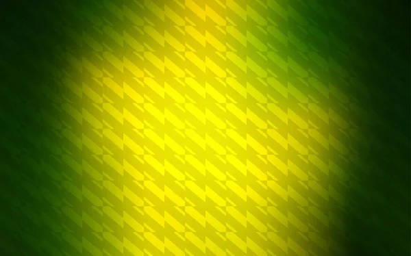 Vert Clair Motif Vectoriel Jaune Avec Des Lignes Pointues Lignes — Image vectorielle