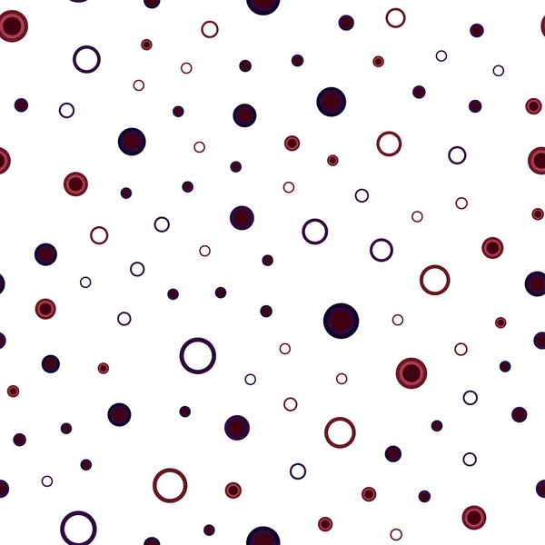 濃い青 赤の泡とのシームレスな背景をベクトルします 泡で抽象的なスタイルでぼやけた装飾的なデザイン テキスタイル ファブリック 壁紙デザイン — ストックベクタ
