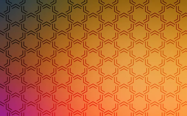 Світло Оранжевий Векторний Шаблон Повторюваними Паличками Розмитий Декоративний Дизайн Простому — стоковий вектор
