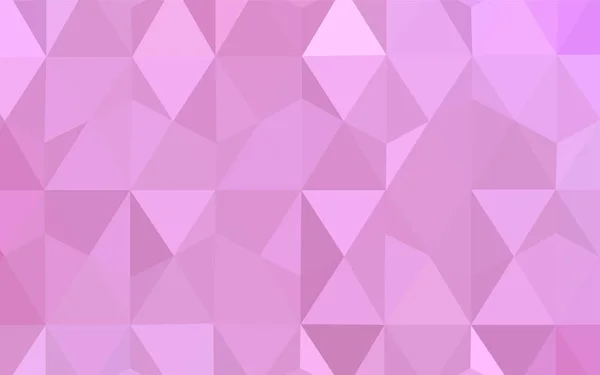 Light Purple Pink Vector Low Poly Layout Творческая Геометрическая Иллюстрация — стоковый вектор