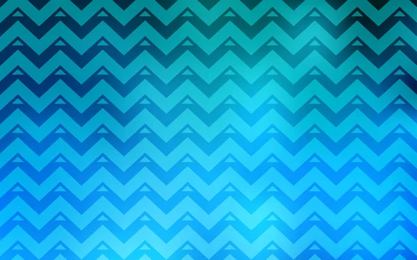 Светло Синий Векторный Узор Многоугольным Стилем Декоративный Дизайн Абстрактном Стиле — стоковый вектор