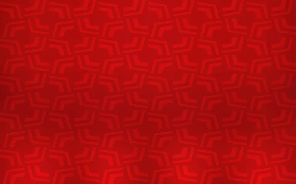 Templat Vektor Merah Terang Dengan Lingkaran Abstrak Sampel Dengan Bentuk - Stok Vektor