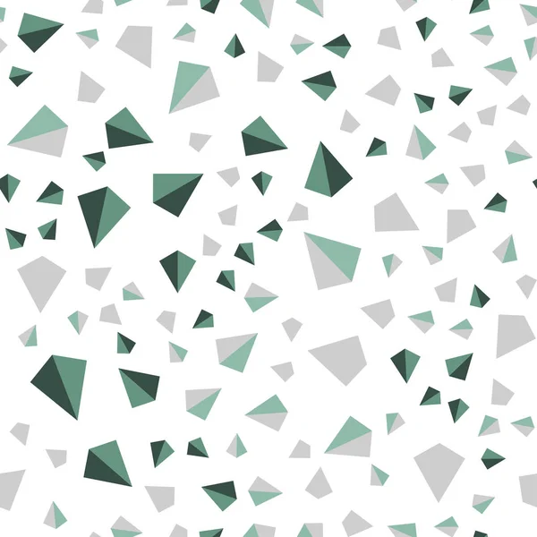 Γαλάζιο Πράσινο Διάνυσμα Άνευ Ραφής Ισομετρική Διάταξης Γραμμές Τρίγωνα Σύγχρονη — Διανυσματικό Αρχείο