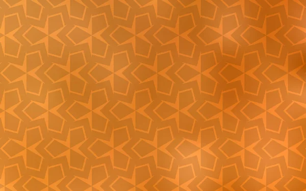 Modèle Vectoriel Orange Clair Avec Losange Illustration Avec Ensemble Rectangles — Image vectorielle