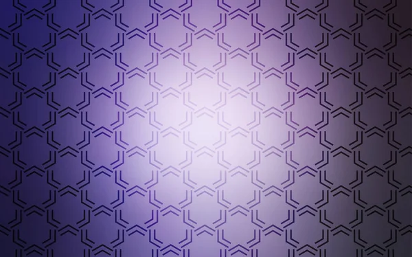 Светло Фиолетовое Векторное Покрытие Резкими Полосами Декоративная Сияющая Иллюстрация Линиями — стоковый вектор