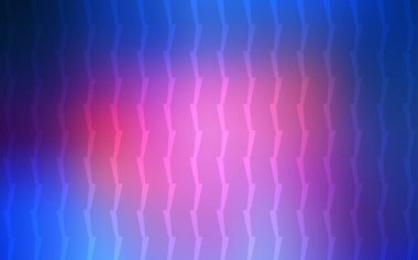 Açık mavi, kırmızı vektör arkaplan ve düz çizgiler. Bulanık dekoratif tasarım basit bir şekilde çizgilerle. İş ilanınız için akıllı tasarım.