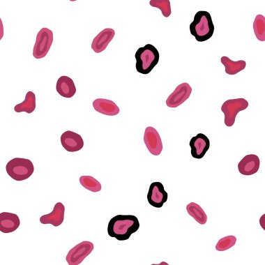 Hafif pembe vektör disklerle sorunsuz doku. Renkli gradyan ile arka plan üzerinde bulanık kabarcıklar. Kartvizit, Web siteleri için şablon.