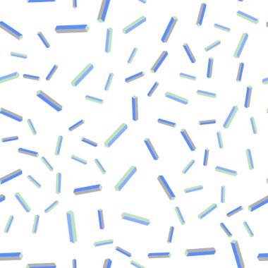 Açık mavi, yeşil vektör kesintisiz, izometrik arka plan düz çizgiler ile. Bulanık dekoratif tasarım hatları ile basit tarzı. Tekstil, kumaş, duvar kağıtları için tasarım.