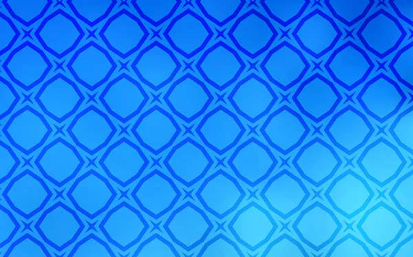 Modello Vettoriale Blu Chiaro Con Stelle Celesti Illustrazione Astratta Glitter — Vettoriale Stock