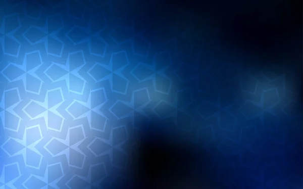 Темна Blue Векторна Текстура Прямокутному Стилі Абстрактна Градієнтна Ілюстрація Прямокутниками — стоковий вектор