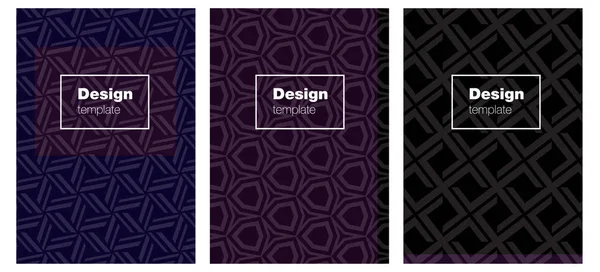 Diseño Vectorial Púrpura Oscuro Para Folletos Folleto Con Caja Texto — Vector de stock
