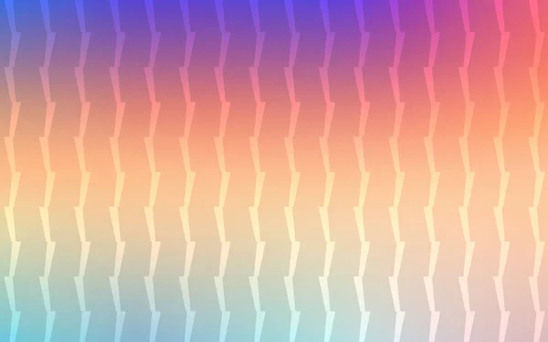 Couvercle Vectoriel Multicolore Clair Avec Des Rayures Fines Illustration Abstraite — Image vectorielle