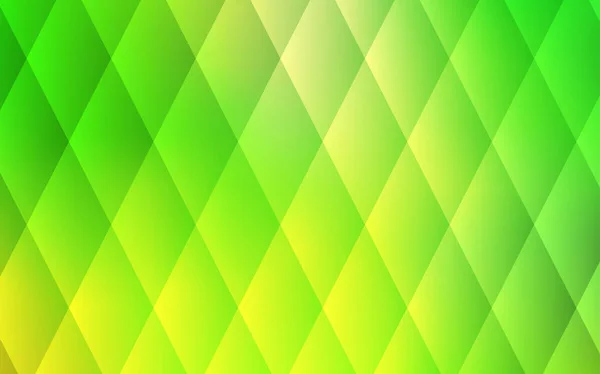 Hellgrüner Vektorhintergrund Mit Rechtecken Quadraten Dekorative Gestaltung Abstrakten Stil Mit — Stockvektor