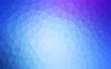 Pembe ışık, vektör Çokgen soyut düzen mavi. Glitter soyut resim zarif bir üçgen ile. Marka kitap için yeni şablon.