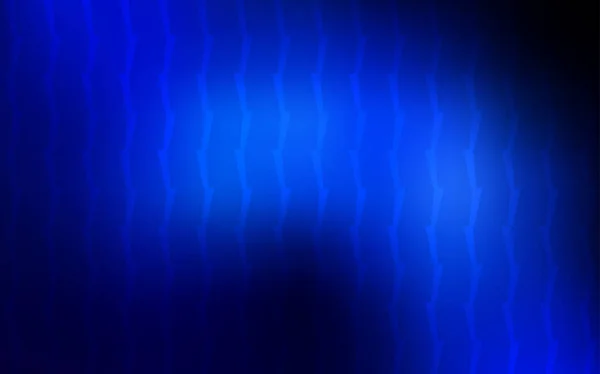 Темне Blue Векторне Компонування Плоскими Лініями Блискуча Абстрактна Ілюстрація Кольоровими — стоковий вектор