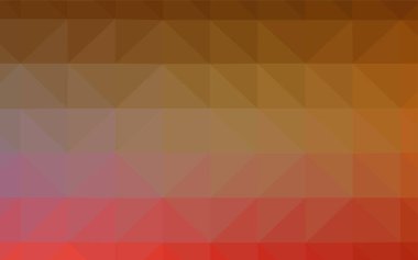 Işık kırmızı, sarı vektör poligonal şablonu. Tamamen yeni bir renk illüstrasyon poligonal bir tarzda. Tamamen yeni bir tasarım sizin broşürü.