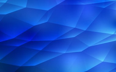 Çizgiler, üçgenler ile ışık mavi vektör düzeni. Modern Soyut illüstrasyon renkli üçgenler ile. Şablon arka plan olarak kullanılabilir.