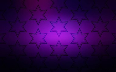 Koyu mor, pembe parlak yıldız düzeniyle vektör. Bulanık arka plan gradyan ile üzerinde yıldız. Akıllı tasarım, iş reklam için.