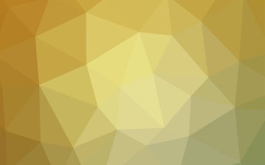 Açık yeşil, sarı vektör soyut mozaik arka plan. Gradyan ile zarif parlak poligonal illüstrasyon. Web siteniz için köşeli tasarım.