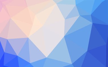 Koyu mor vektör soyut mozaik desen. Çokgen şekilleri ile bir örnek. İşiniz için yeni tasarım.