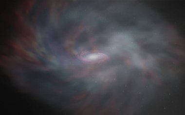 Astronomik yıldız ile ışık gri vektör kapak. Büyükayı yıldız ile modern soyut resim. Kozmik arka planlar için şablon.