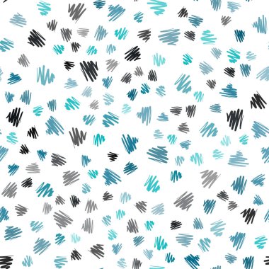 Düz çizgili koyu mavi vektör sorunsuz düzeni. Bulanık dekoratif tasarım hatları ile basit tarzı. Model ilanları, posterler, afişler.