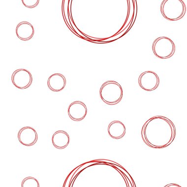 Işık kırmızı vektör noktalar ile sorunsuz kapak. Renkli gradyan ile arka plan üzerinde bulanık kabarcıklar. Desen tasarım kumaş, duvar kağıtları.