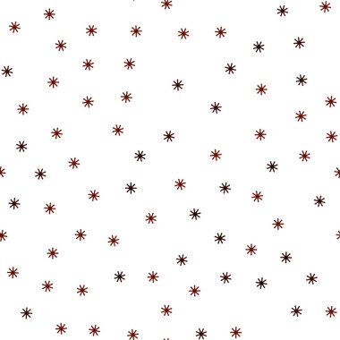 Koyu kırmızı vektör xmas kar taneleri ile sorunsuz arka plan. Kar Noel tarzı ile parlayan renkli resimde. Kartvizit, Web siteleri için şablon.