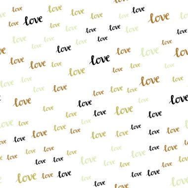 Açık mavi, vektör sorunsuz zemin ifade Love You ile yeşil. Sevgililer günü için illüstrasyon ifade Love You ile. Doku pencere panjur, perdeler için.