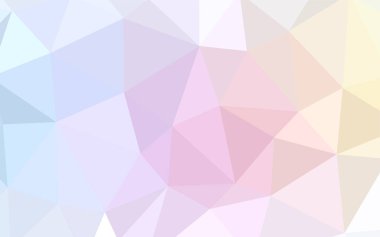 Işık çok renkli vektör düşük poli düzeni. Renkli resimde gradyan ile poligonal tarzı. Web siteniz için köşeli tasarım.