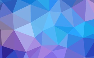 Hafif pembe, mavi vektör degrade üçgenler doku. Geometrik şekil gradyan ile Origami tarzında. Desen için bir marka kitabın zemin.