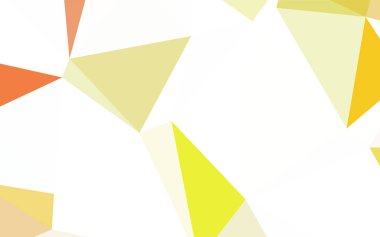 Işık yeşil vektör üçgen mozaik doku. Glitter soyut resim zarif bir üçgen ile. Web siteniz için köşeli tasarım.