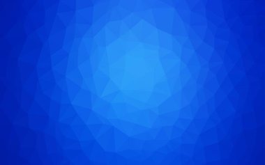 Hafif mavi vektör poligonal arka plan. Renkli resimde üçgenler ile soyut tarzda. Desen için bir marka kitabın zemin.